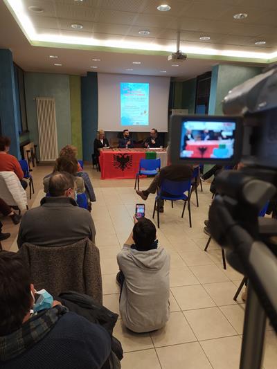 Presentazione libro a Ponte San Pietro, marzo 2022 (BG)