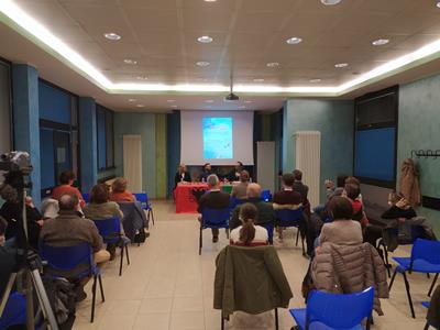 Presentazione libro a Ponte San Pietro, marzo 2022 (BG)