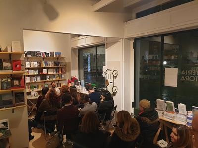 Presentazione del libro a Milano, Libreria Cultora, Novembre 2019